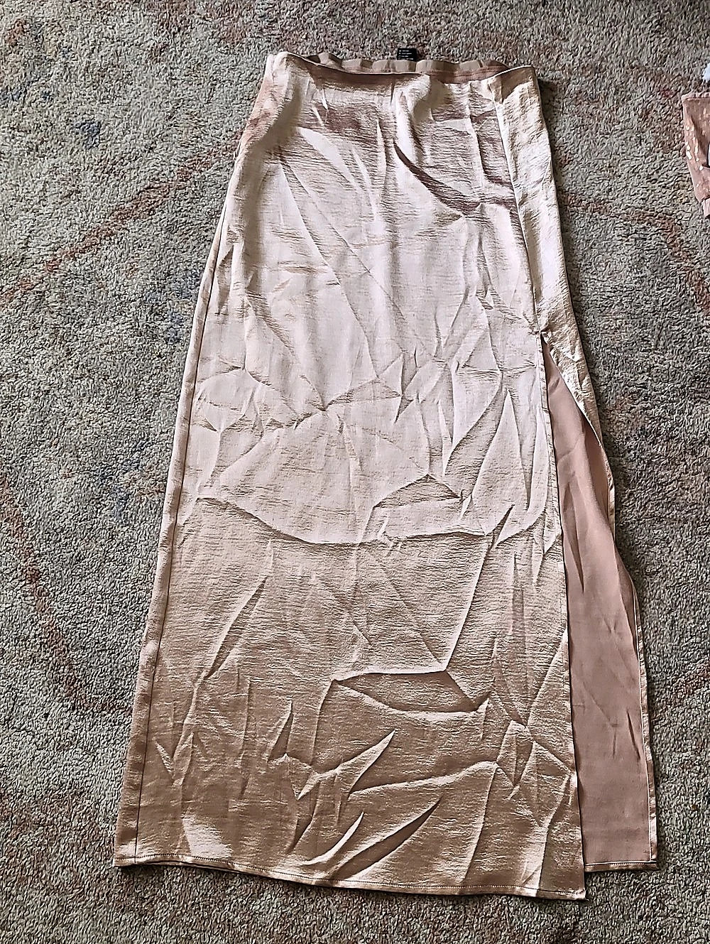 Olivaceous Maxi Skirt in Pink Size Medium